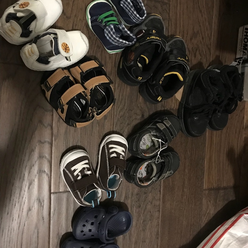 baby boy bundle shoes size 2-6